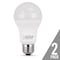Feit Electric Feit A19 E26 (Medium) LED Bulb Daylight 100 Watt Equivalence 2 pk A160085010KLED2 - alternate 6
